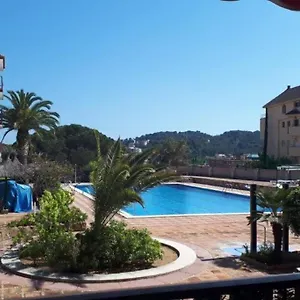 Fantastico Apartamento Con Piscina En Apartamento Tossa de Mar